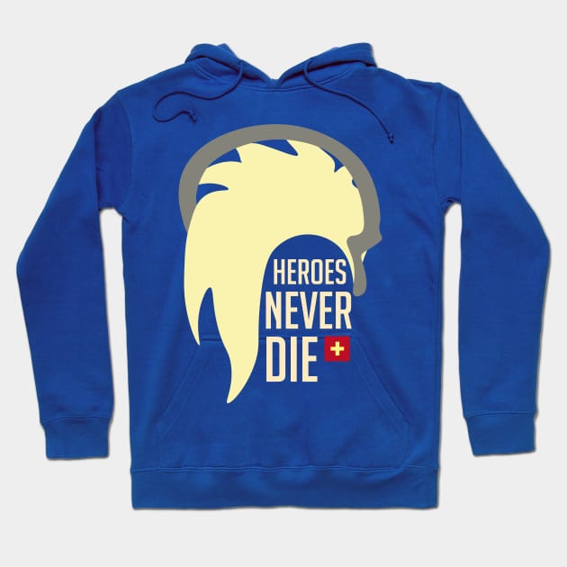 Mercy - Heroes Never Die Hoodie by NinjaKlee